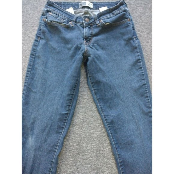 Levis Signature Jeans Womens 4 M Medium Misses Skinny Dark Wash Stretch Fit - Picture 2 of 12